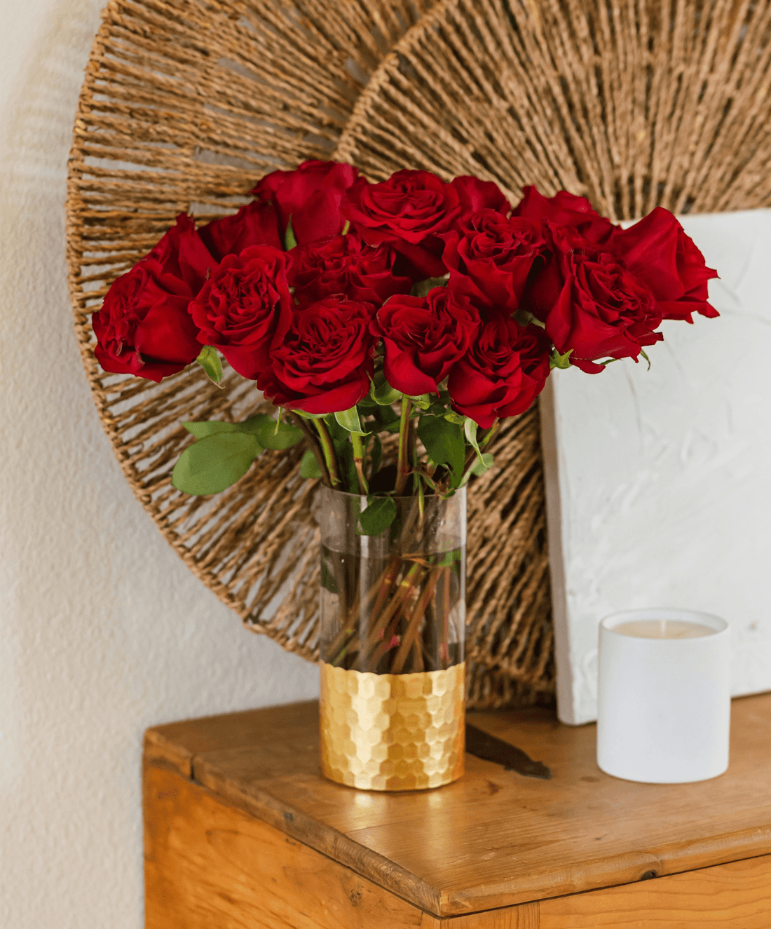 Rose Red Heart - Premium - Laflora.ae