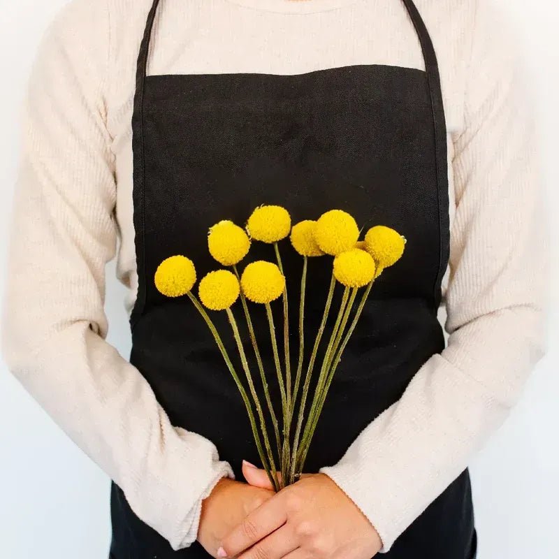Craspedia - Yellow (10 Stems) - Laflora.ae