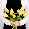 Tulips - Fresh Yellow (20 Stems) - Laflora.ae