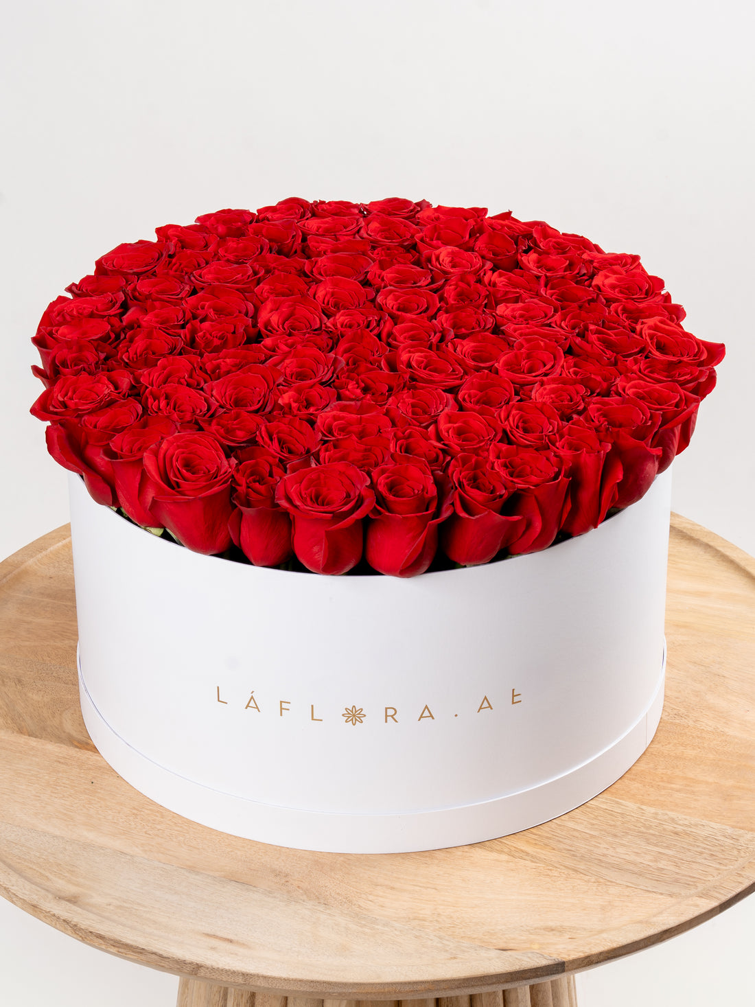 100 Red Roses Box