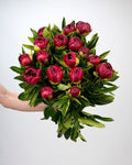 Red Wine Peonies - Laflora.ae