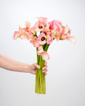 Calla Lily - Pink (10 Stems) - Laflora.ae