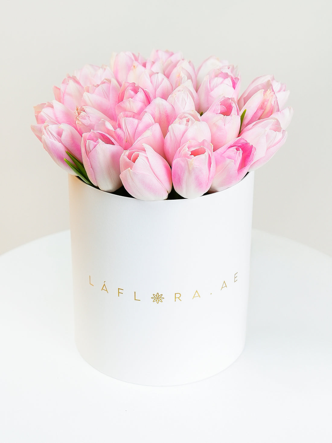 Blush Pink Tulip Box