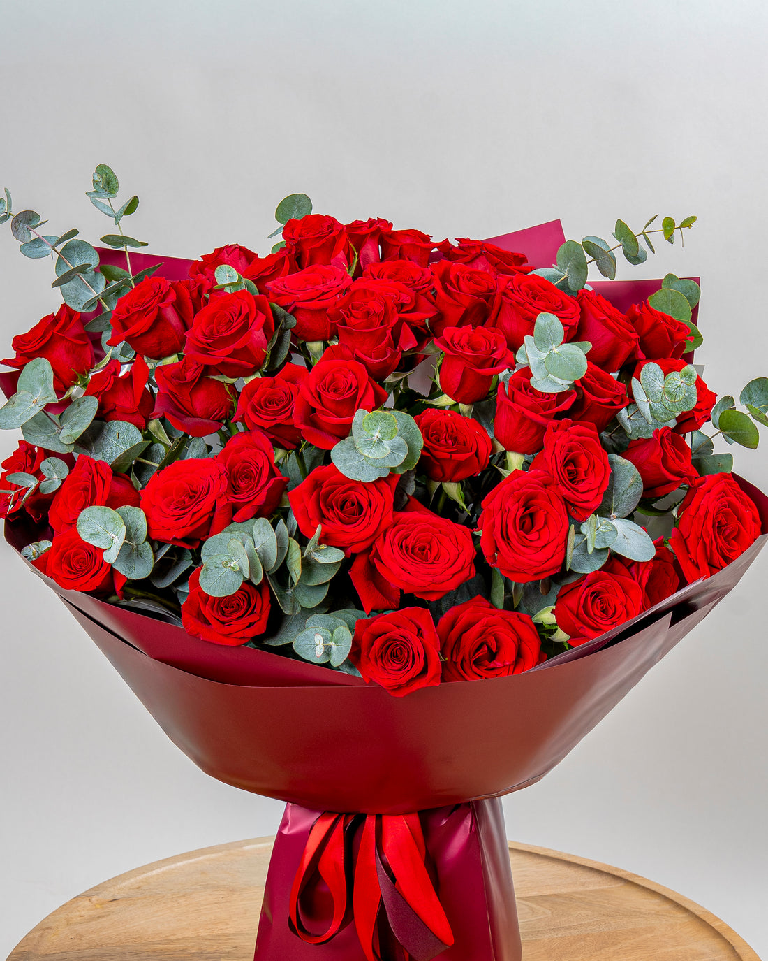 50 Premium Red Roses