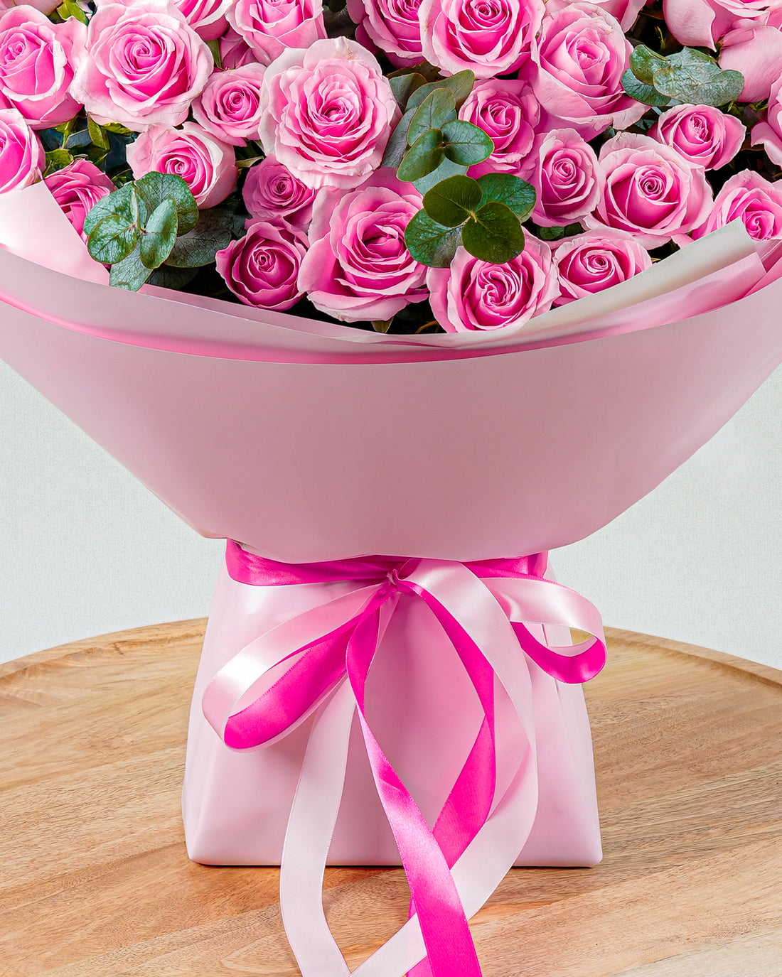 50 Premium Pink Roses