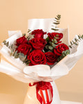 Red Roses Bouquet - Laflora.ae