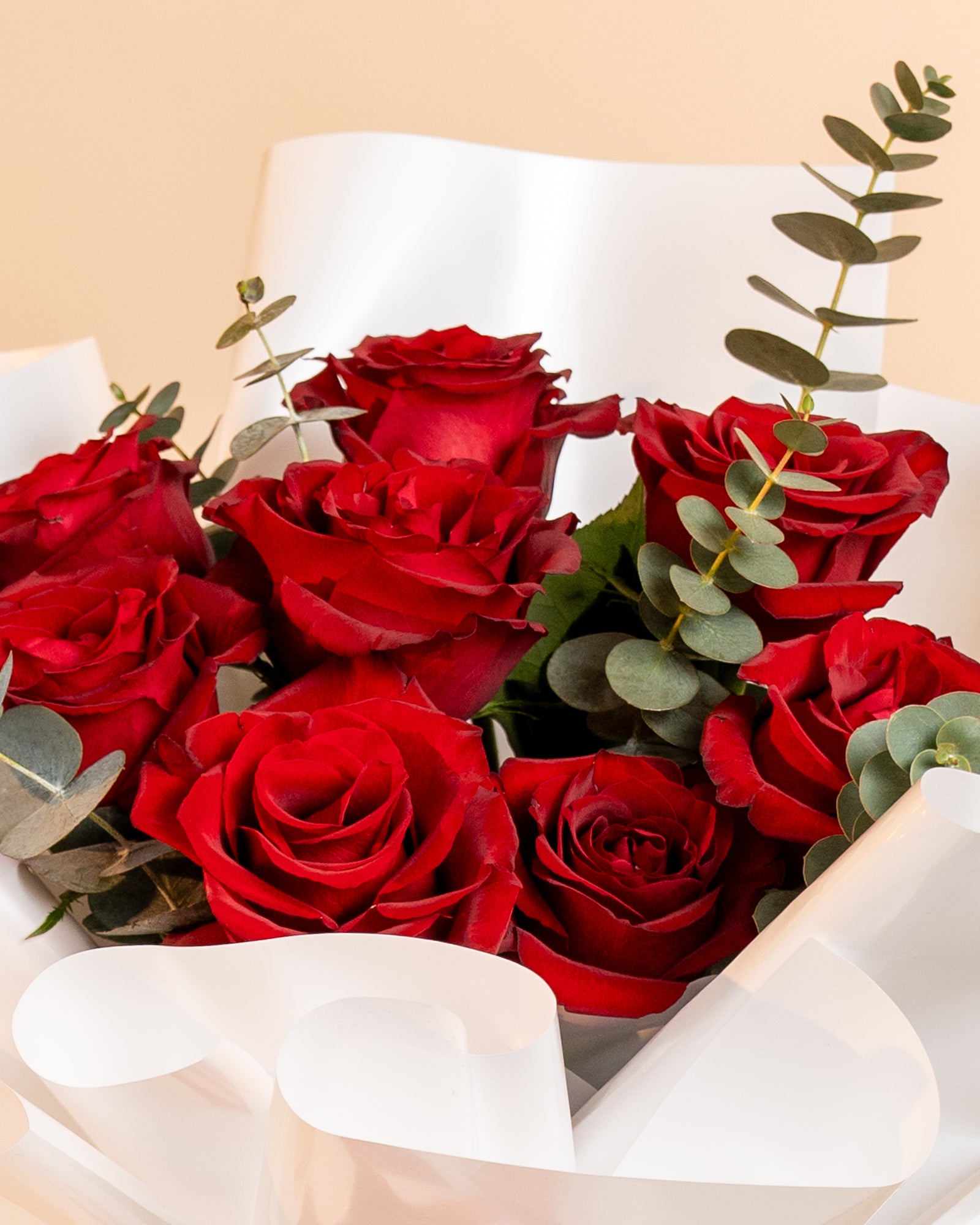 Red Roses Bouquet - Laflora.ae