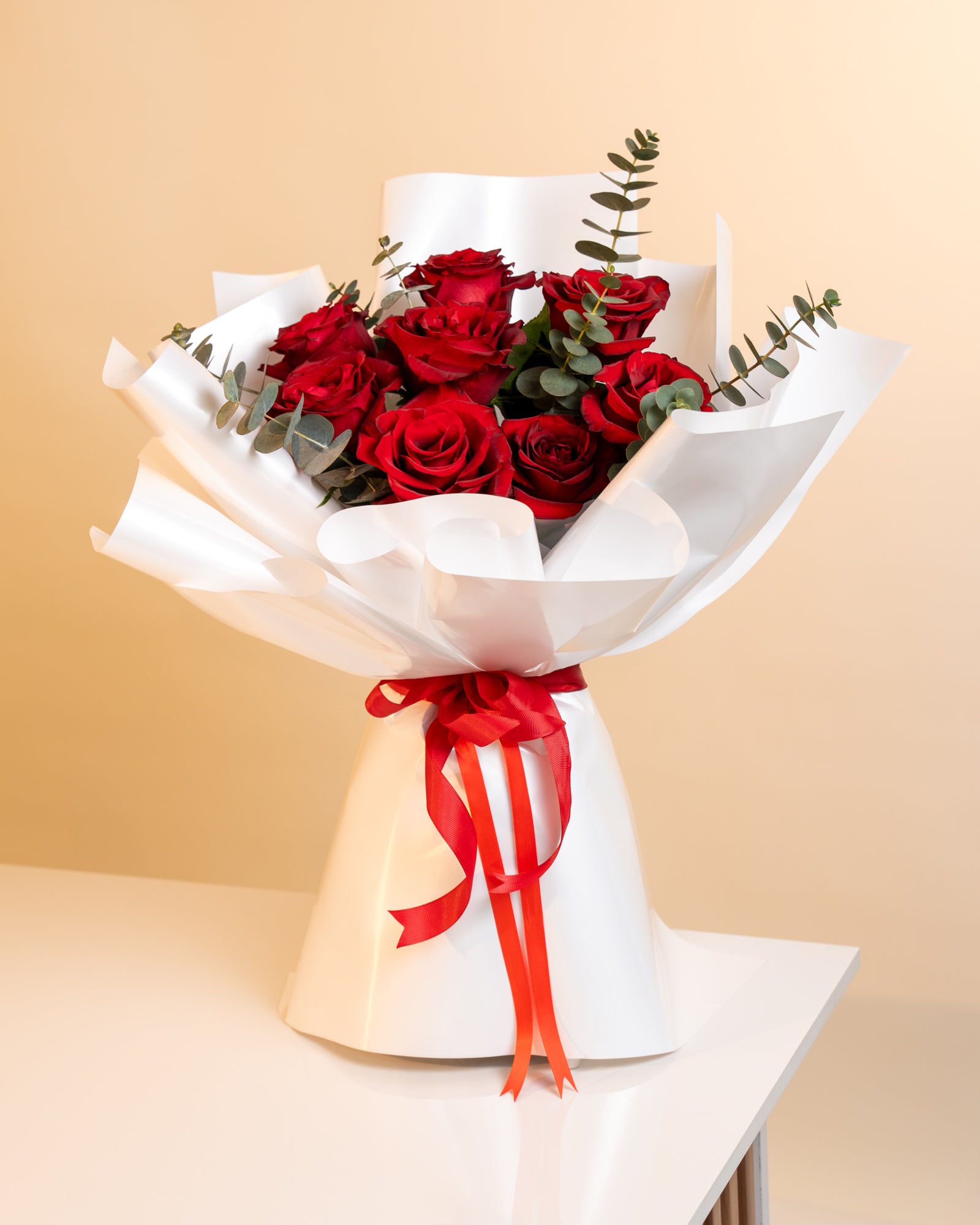 Red Roses Bouquet - Laflora.ae