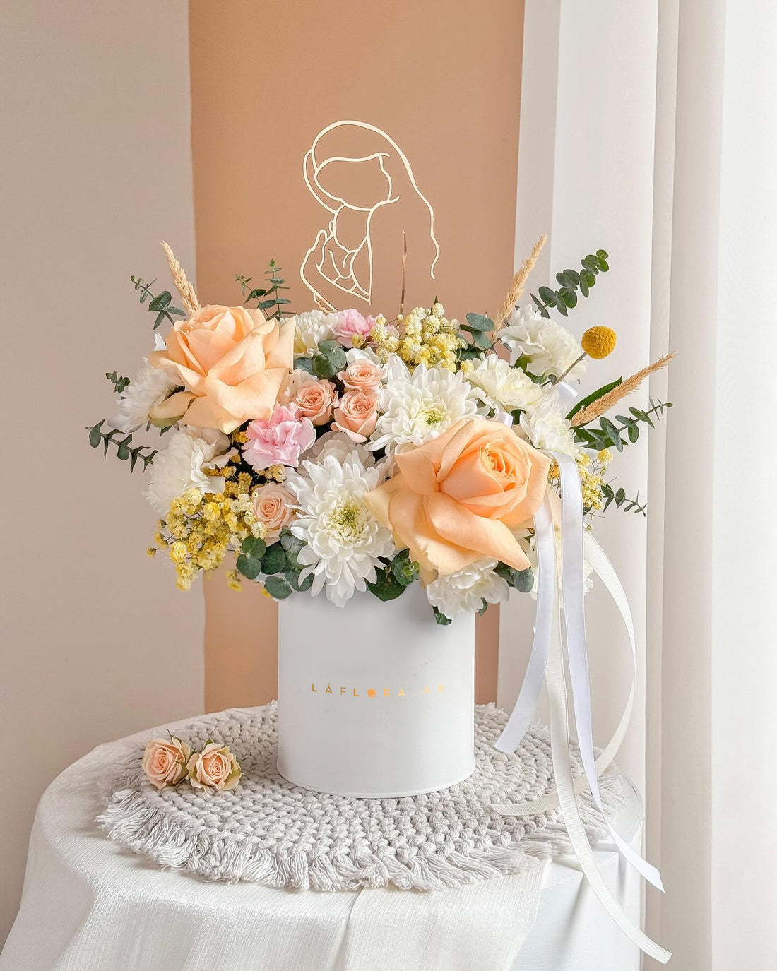 Mother's Dream Flower Box - Laflora.ae