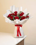 Red Roses Bouquet - Laflora.ae