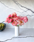 Coral Flamingo Peonies - Laflora.ae