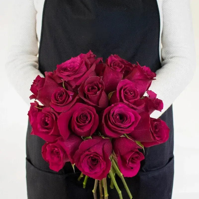 Rose - Deep Pink (20 Stems) - Laflora.ae