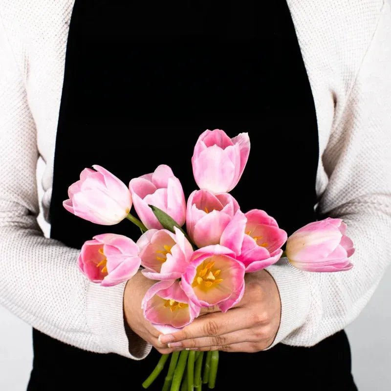 Tulips - Blush (10 Stems) - Laflora.ae