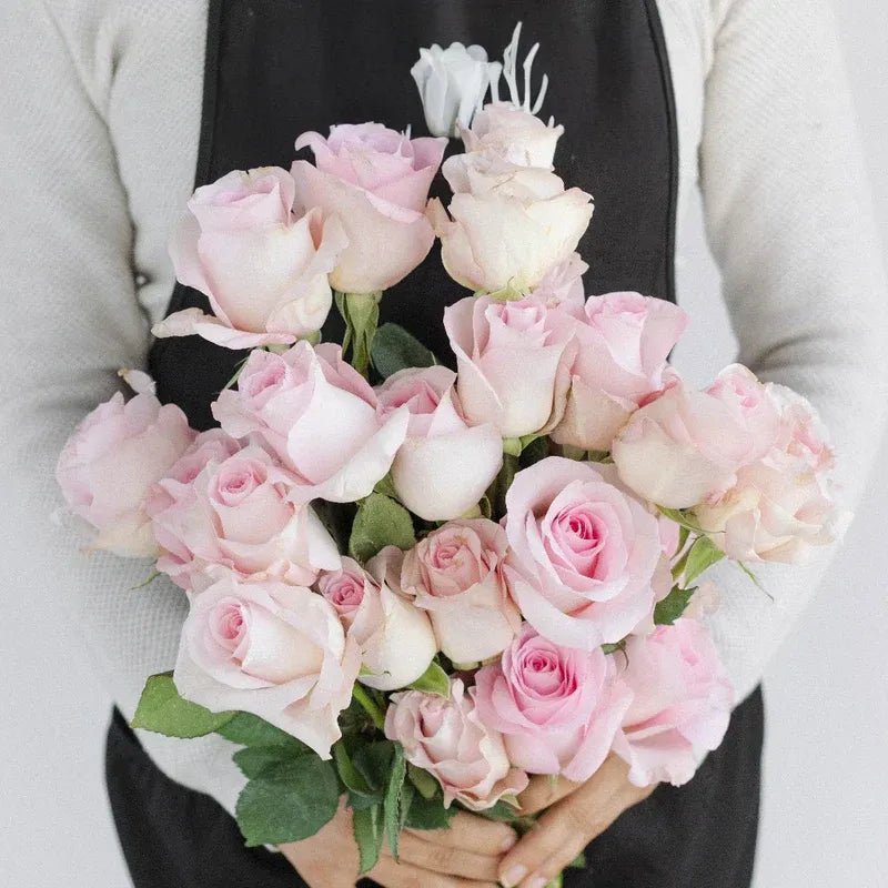 Rose - Esperance Soft Double Pink (20 Stems) - Laflora.ae