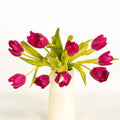 Tulips - Flushed Berry Pink (10 Stems) - Laflora.ae