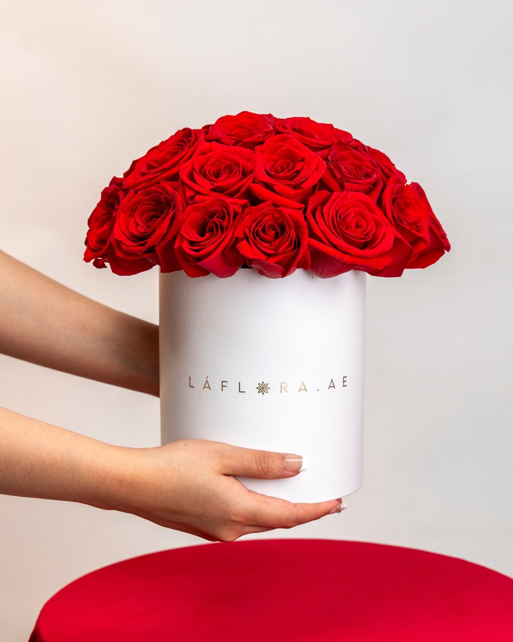 25 Roses Box - Laflora.ae