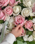 Serenity Grace Flowers Box - Laflora.ae