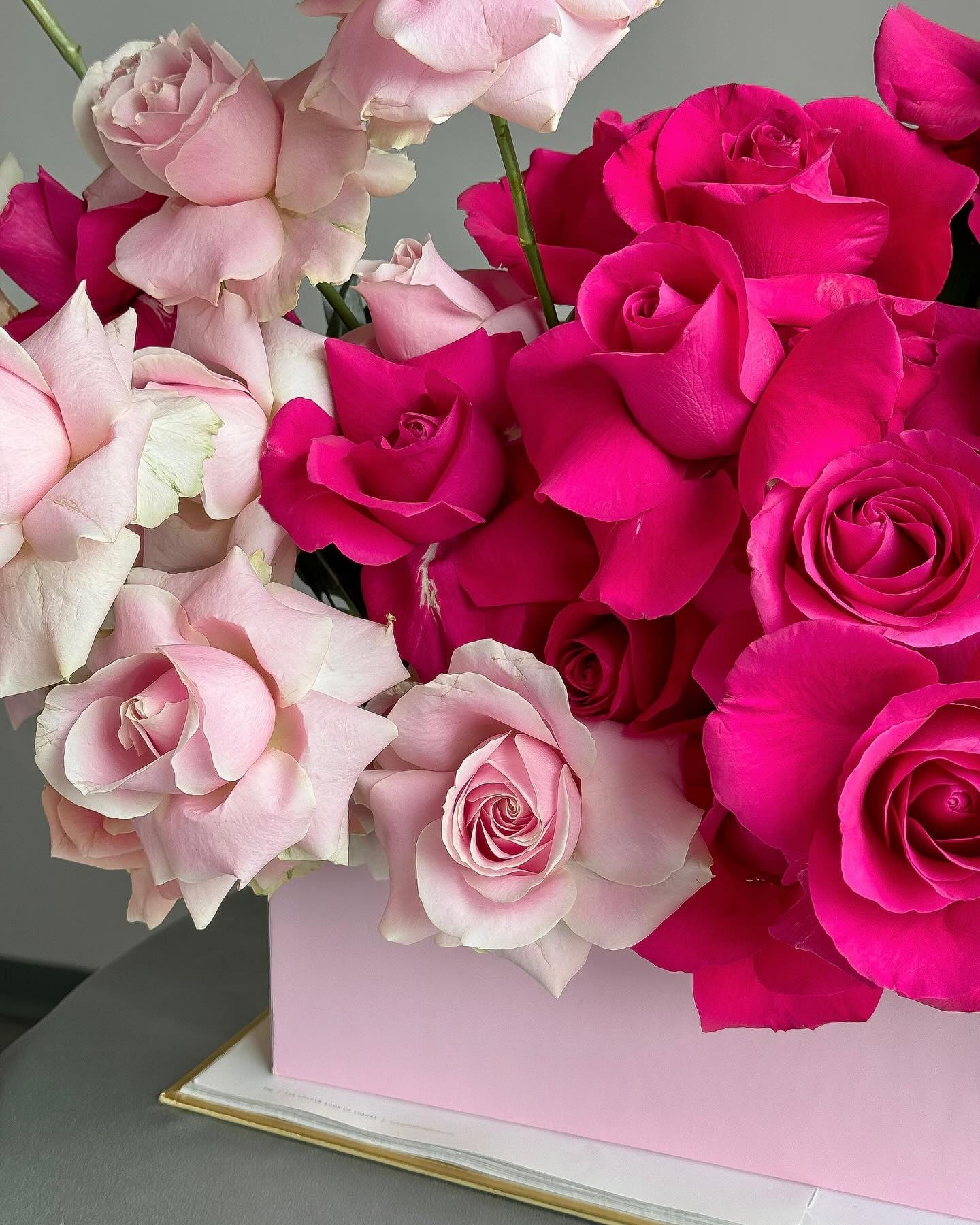 Symphony of Love Flowers Box - Laflora.ae