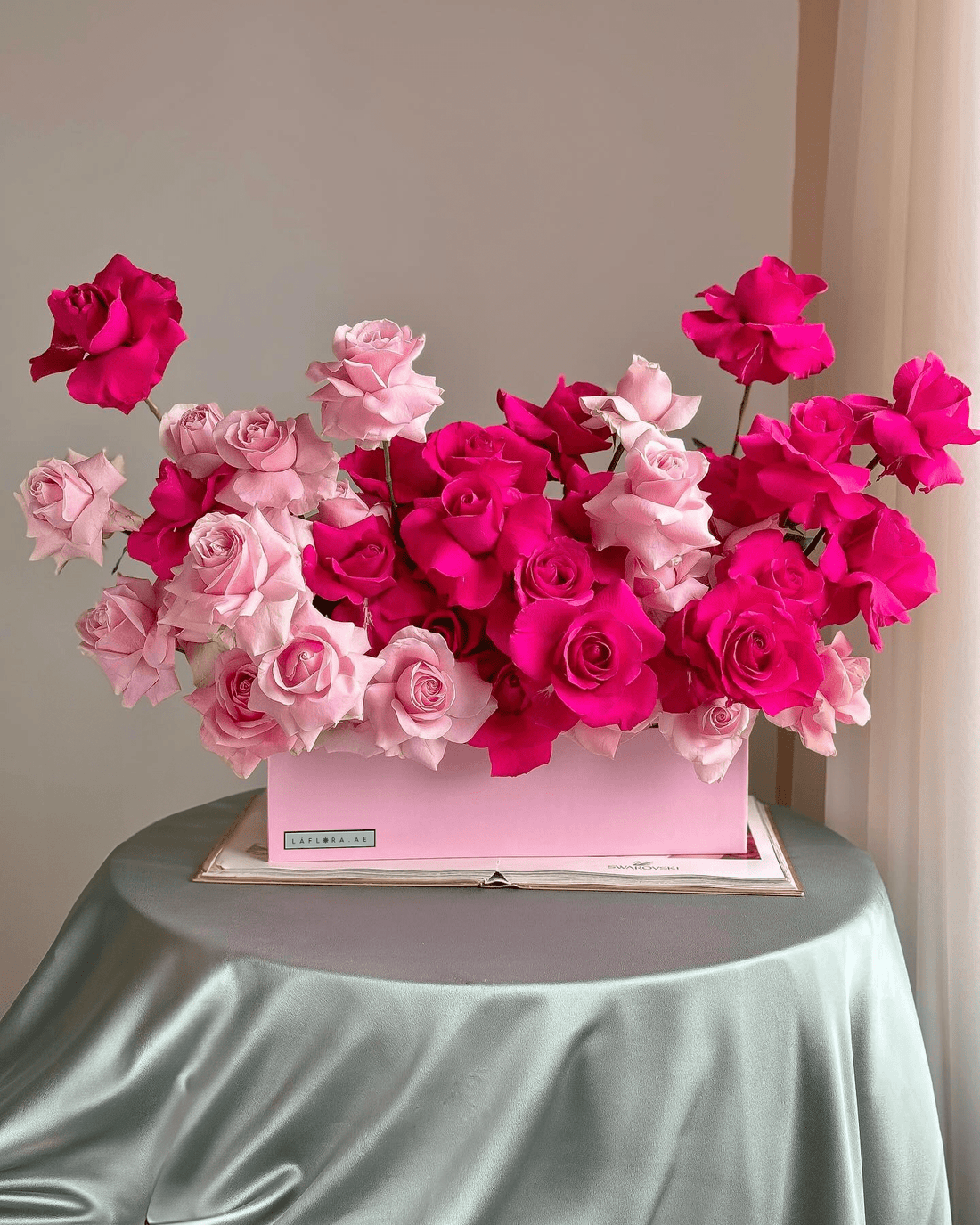 Symphony of Love Flowers Box - Laflora.ae