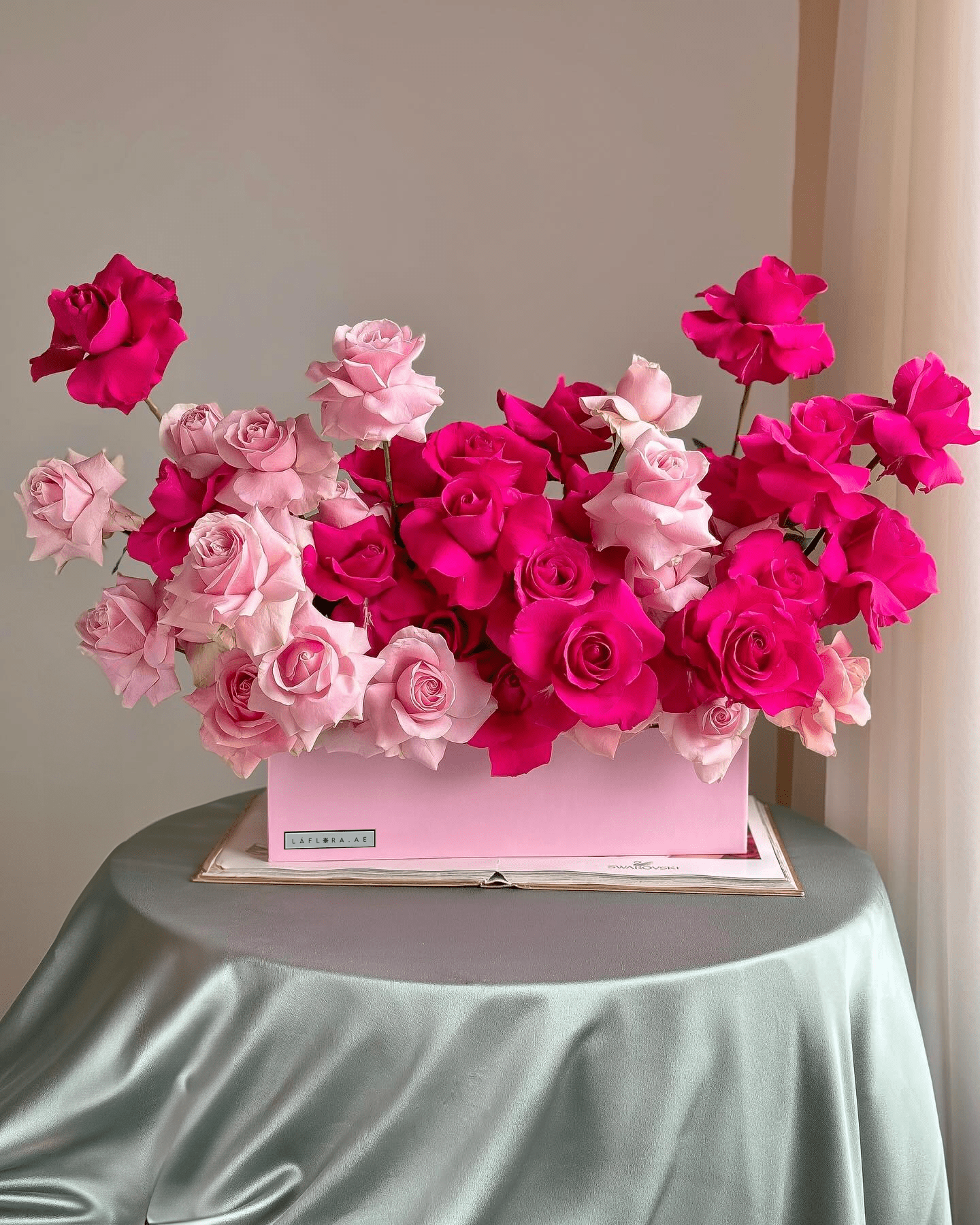 Symphony of Love Flowers Box - Laflora.ae