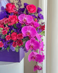 Majestic Blooms Flower Box - Laflora.ae