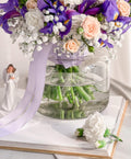 Violet Grace Vase - Laflora.ae