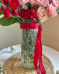Scarlet Grace Flower Vase - Laflora.ae