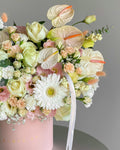 Ivory Grace Flowers Box - Laflora.ae