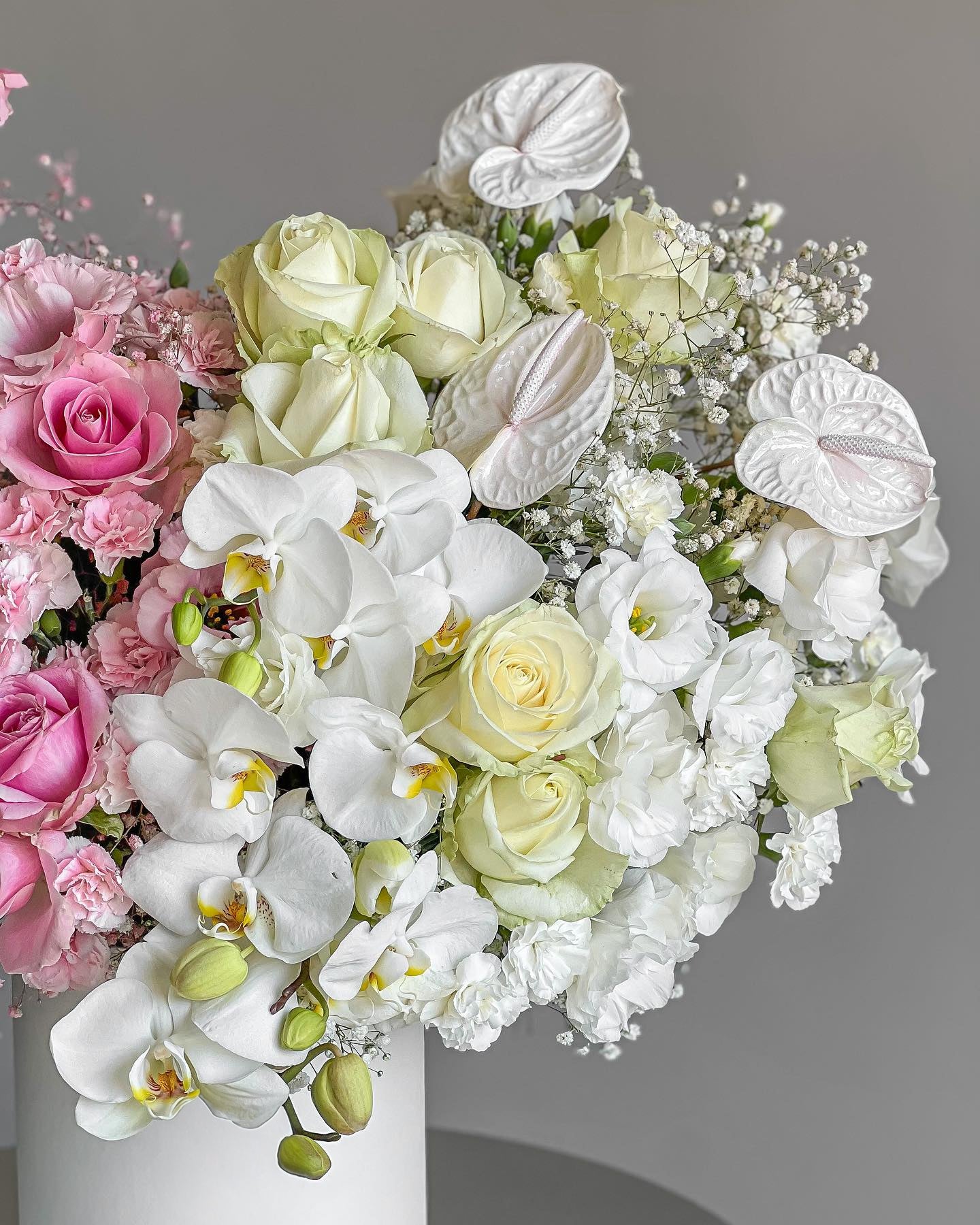 Orchid Whispers Box - Laflora.ae