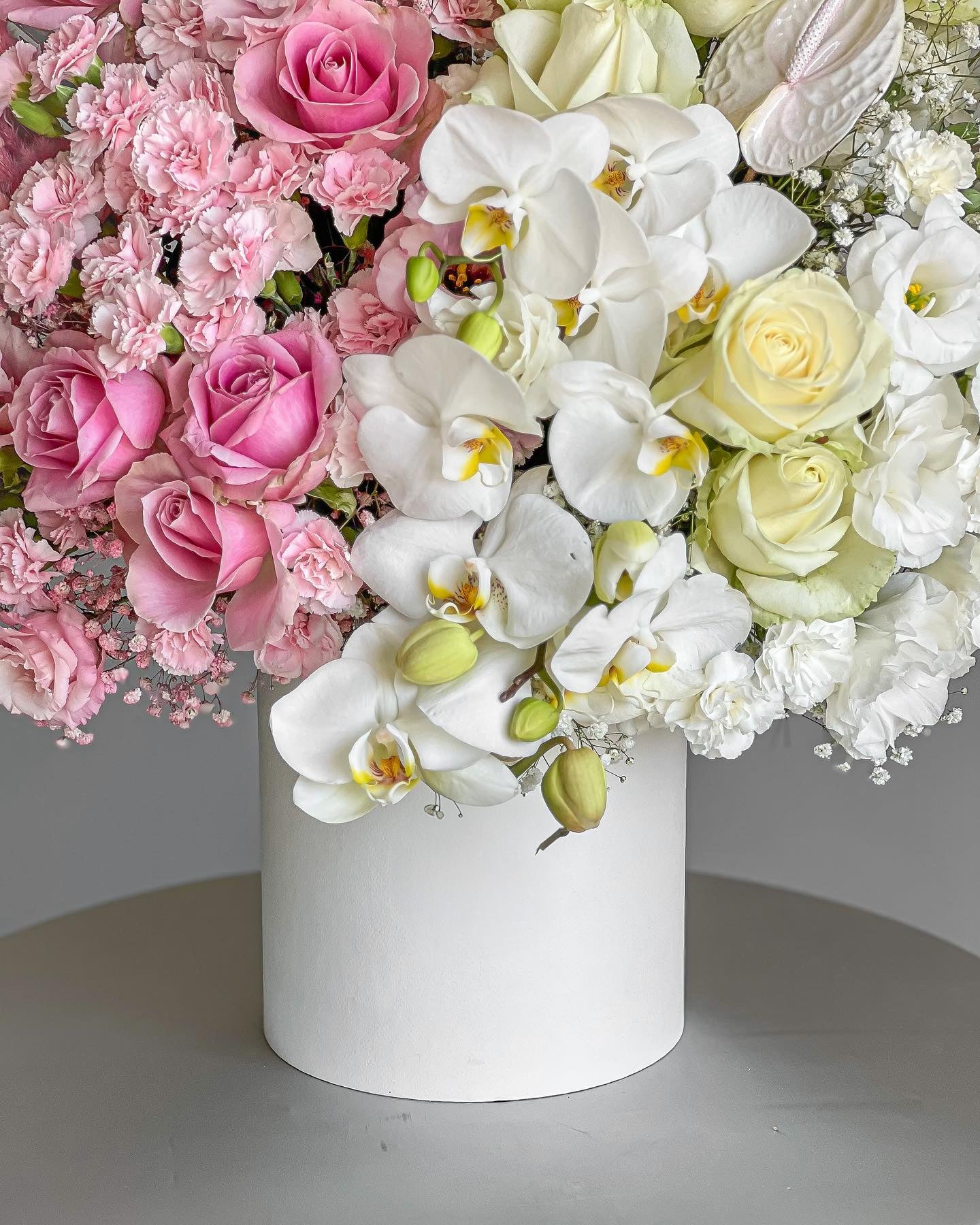 Orchid Whispers Box - Laflora.ae