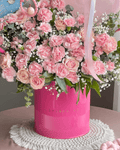 Baby Girl Flower Box - Laflora.ae