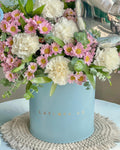 Baby Boy Flower Box - Laflora.ae
