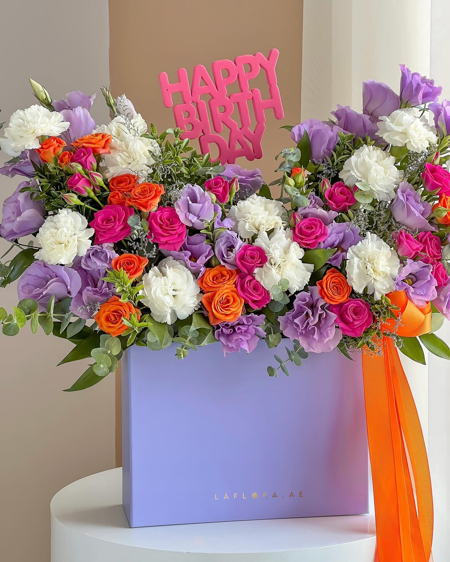 Celebration Bloom Box - Laflora.ae