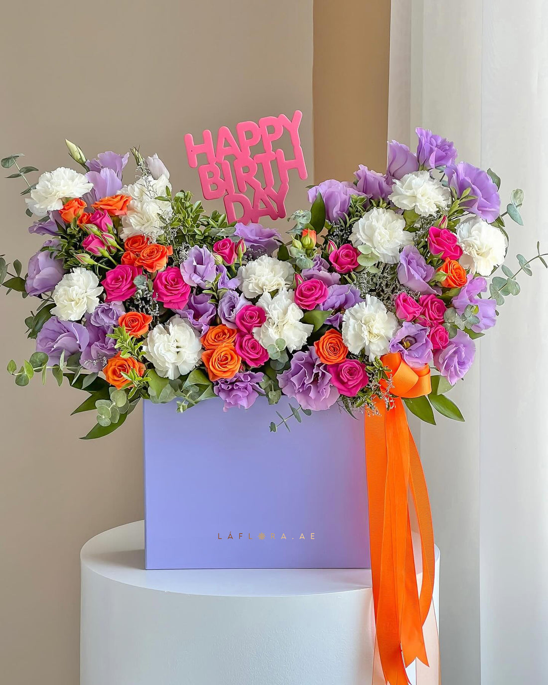 Celebration Bloom Box - Laflora.ae