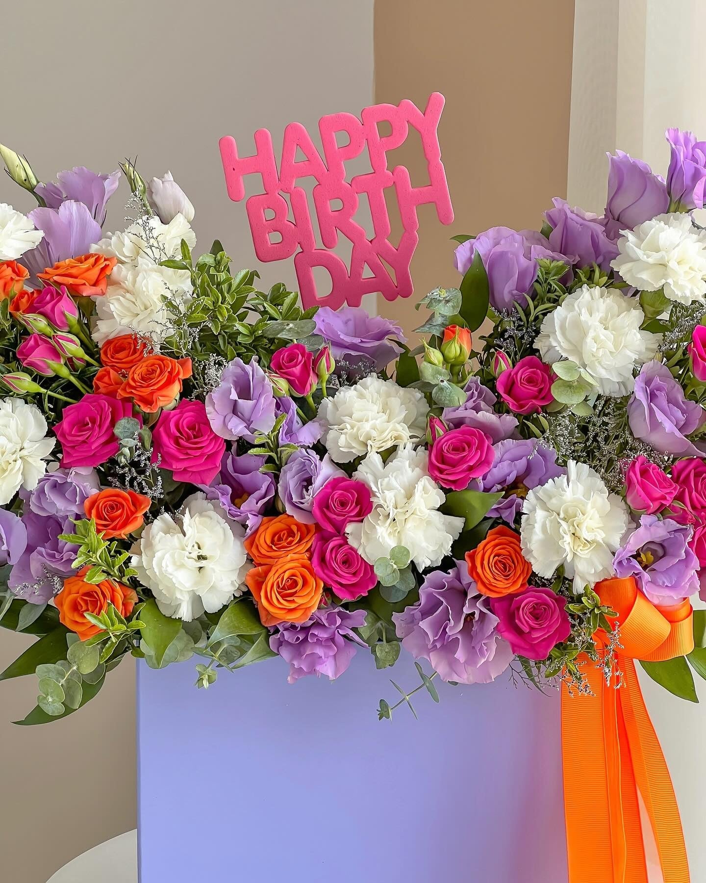 Celebration Bloom Box - Laflora.ae