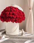 Red Rose Flower Box - Laflora.ae