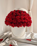Red Rose Flower Box - Laflora.ae