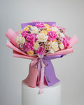 Blushing Beauty Bouquet - Laflora.ae
