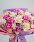Blushing Beauty Bouquet - Laflora.ae