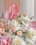 Ethereal Blush Flower Box - Laflora.ae
