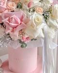 Ethereal Blush Flower Box - Laflora.ae