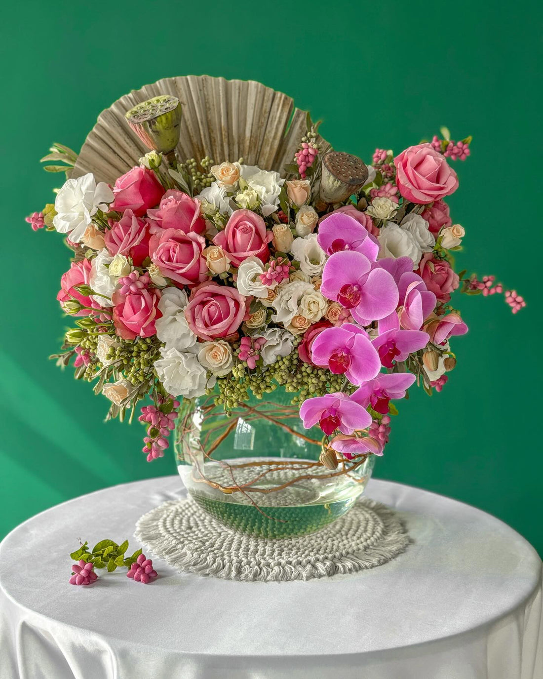 Blossom Harmony Flowers Vase - Laflora.ae