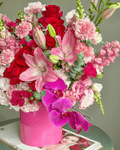 Blooming Flowers Box - Laflora.ae