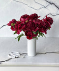 Red Wine Peonies - Laflora.ae