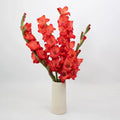 Gladiolus - Red (10 Stems) - Laflora.ae