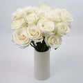 Rose - White (20 Stems) - Laflora.ae