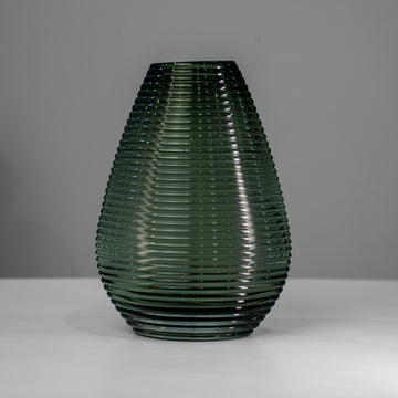 Green Glass Vase