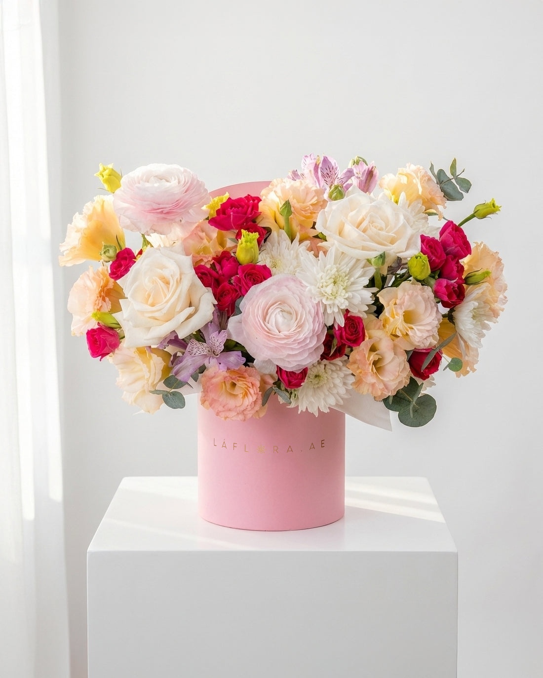 Blush Ranunculus Flower Box
