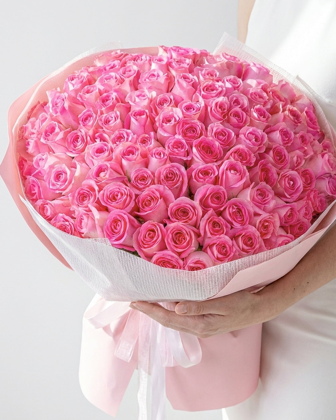 Blush Pink Roses Bouquet
