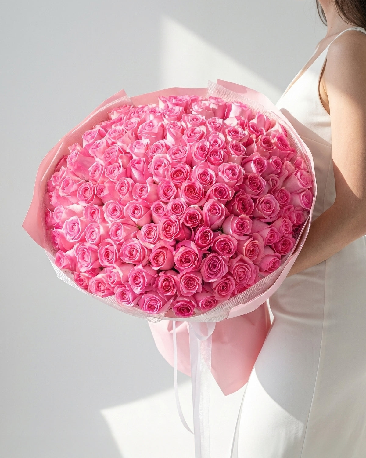 Blush Pink Roses Bouquet